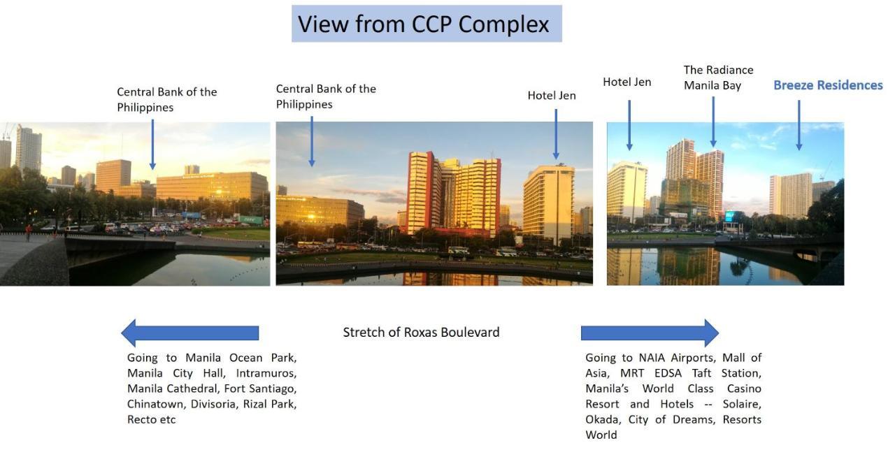 Studio Condo Manila By The Bay Roxas Blvd Near Us Embassy Esterno foto